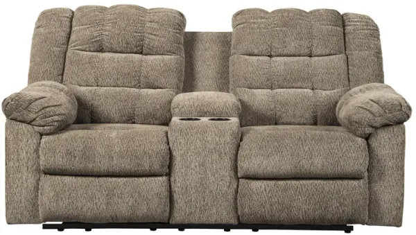 Workhorse Reclining Loveseat w/ Console