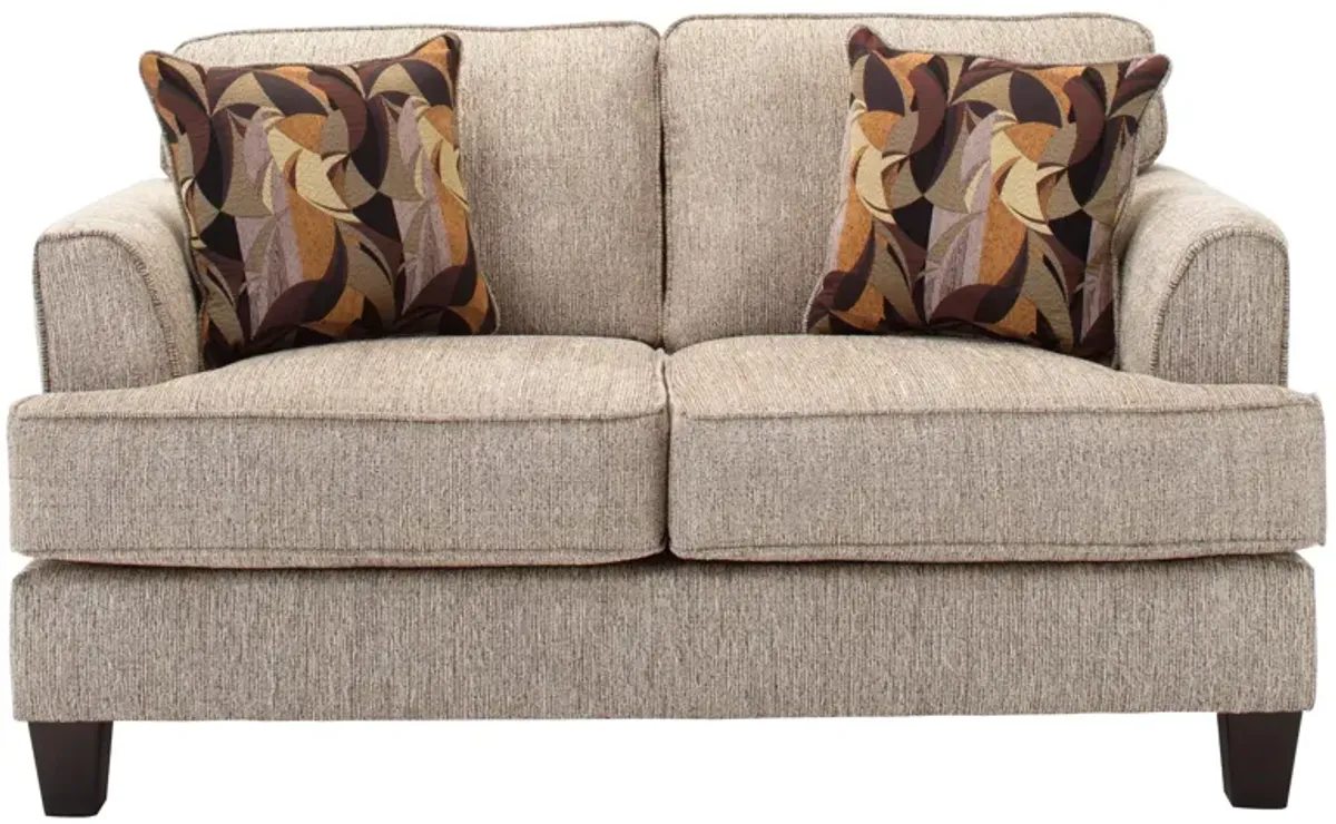 Johnson Loveseat in Soprano by Hughes Furniture