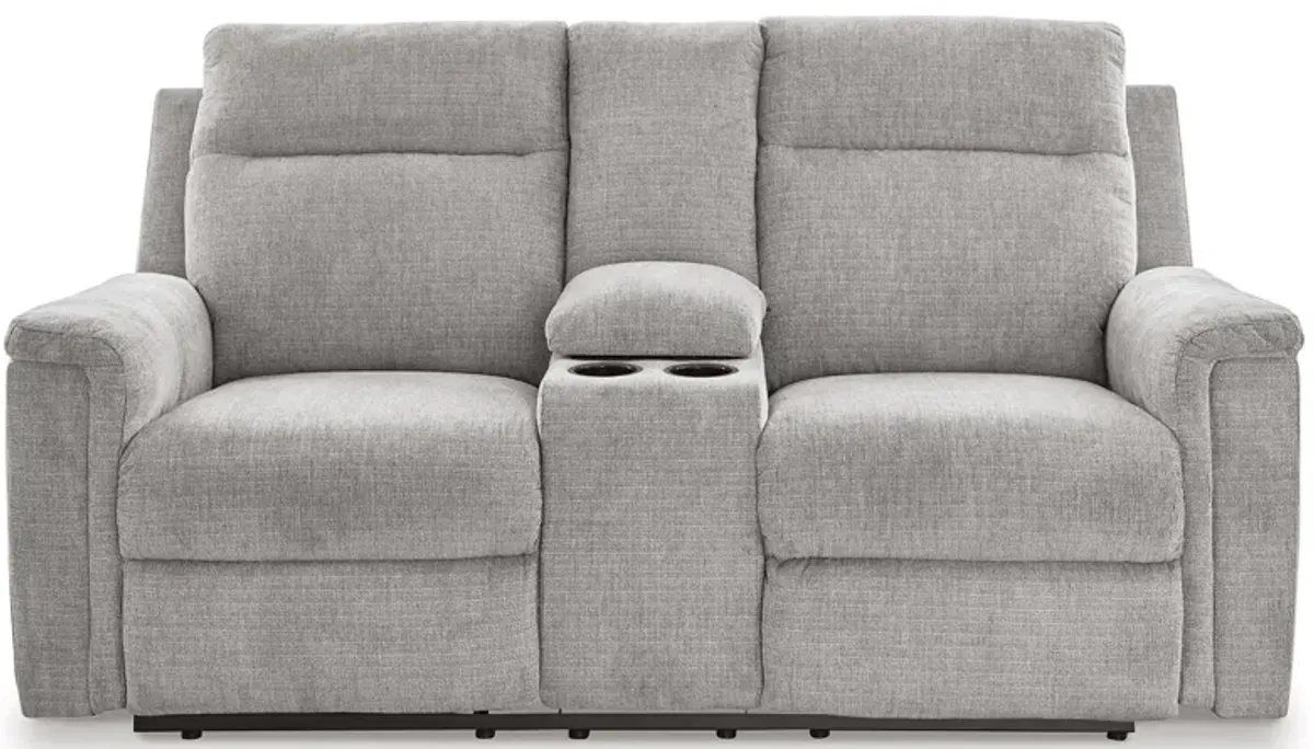 Barnsana Power Reclining Loveseat with Console