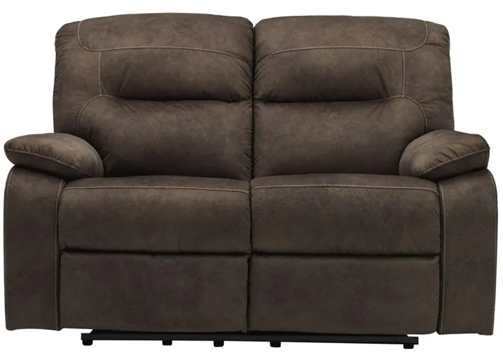 Bolzano Reclining Loveseat in Coffee by Ashley Furniture