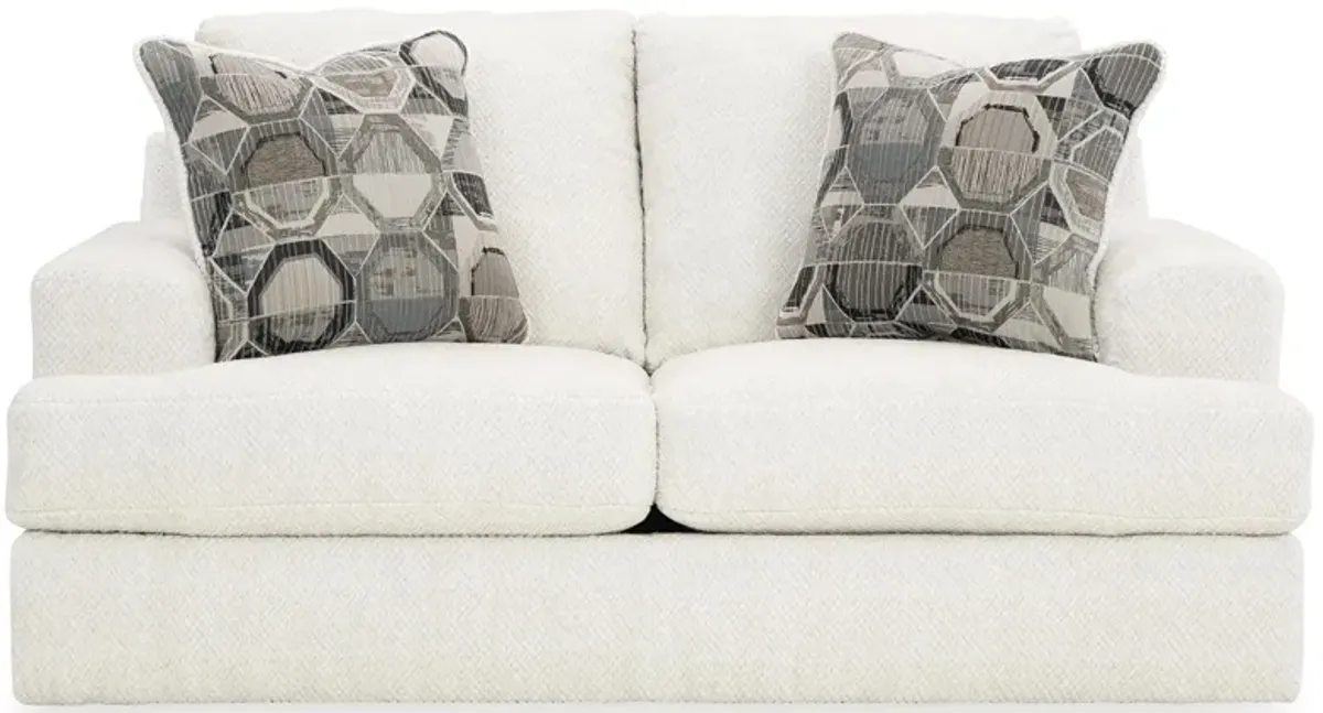 Karinne Loveseat in Linen by Ashley Furniture