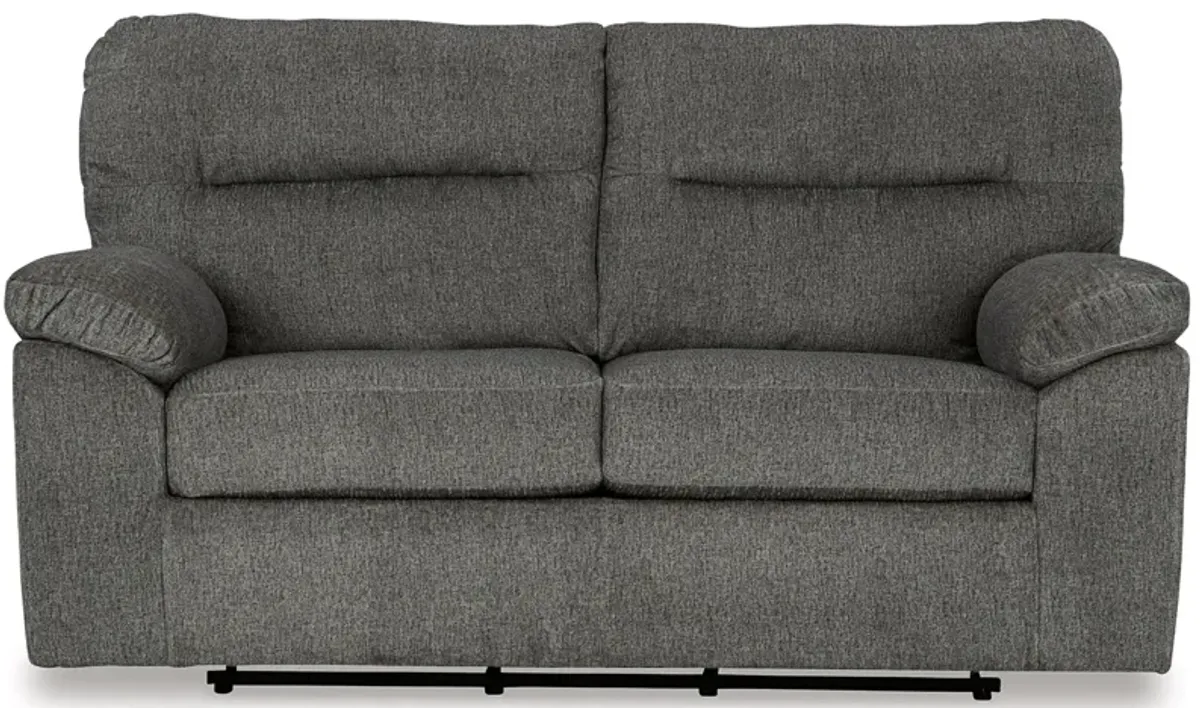 Bindura Glider Loveseat in Mineral by Ashley Furniture