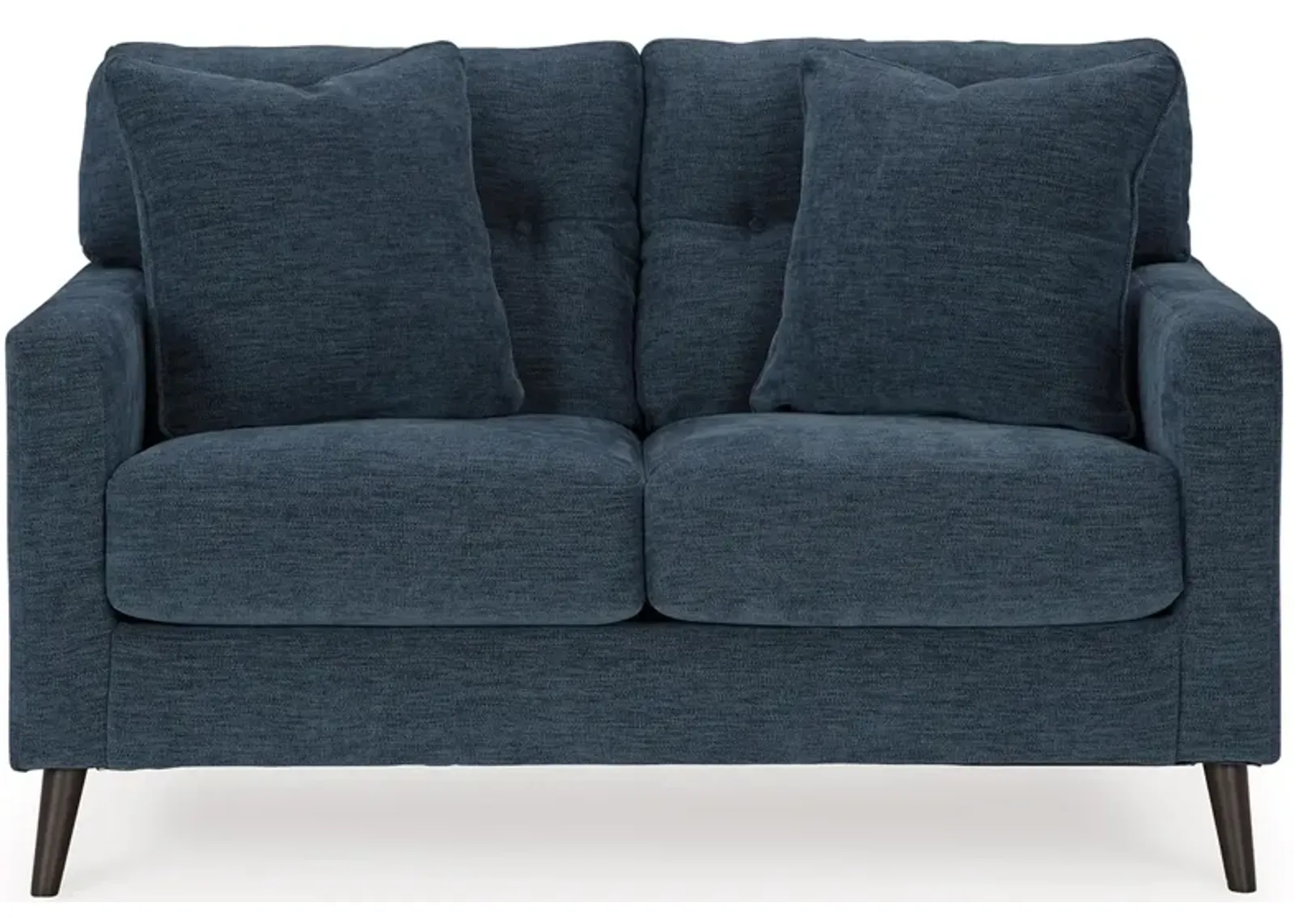 Bixler Loveseat in Navy by Ashley Furniture