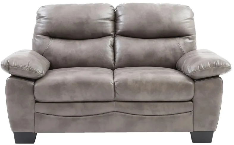 Marta Loveseat in Gray by Glory Furniture