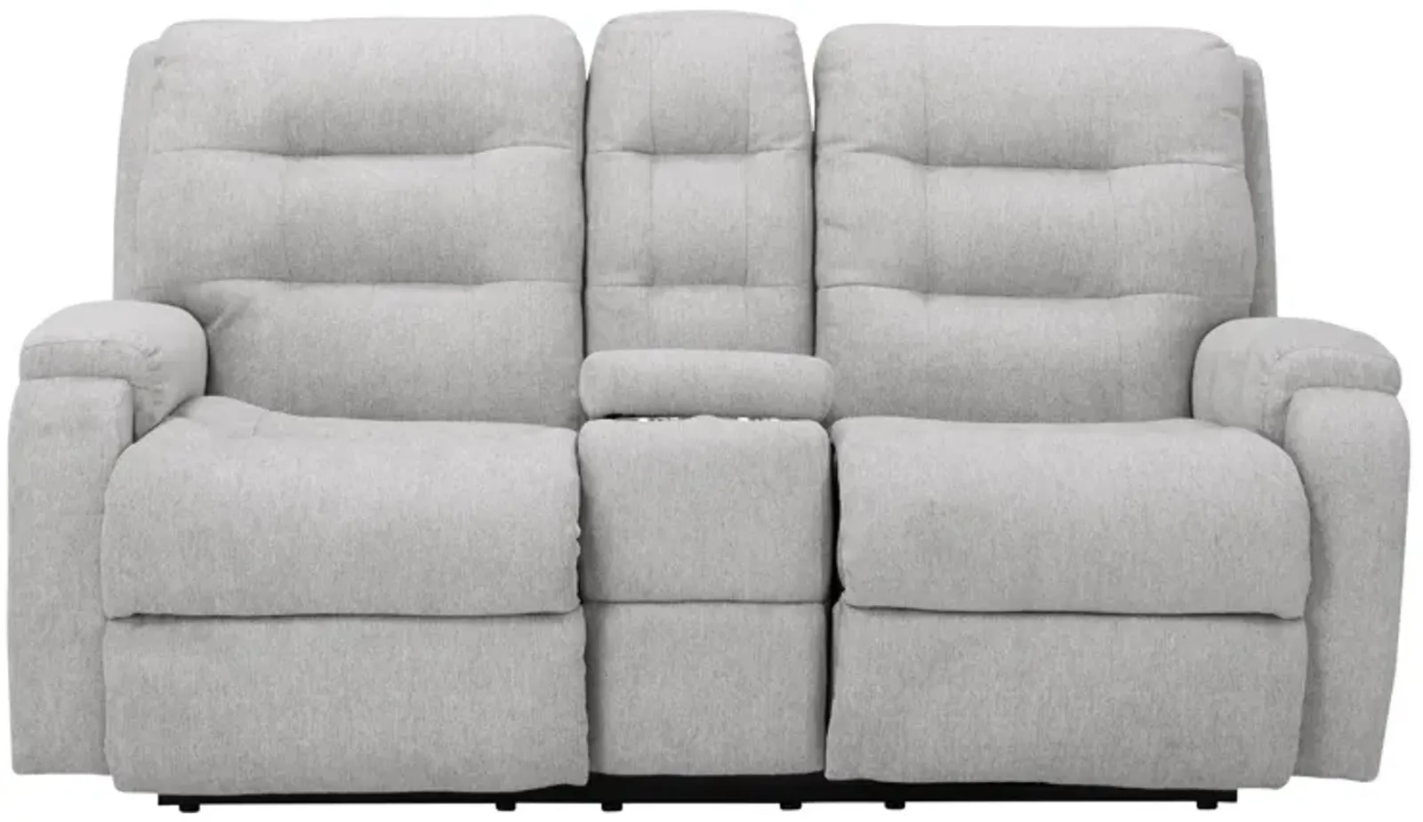 Halenbeck Power Reclining Loveseat w/ Console & Headrests