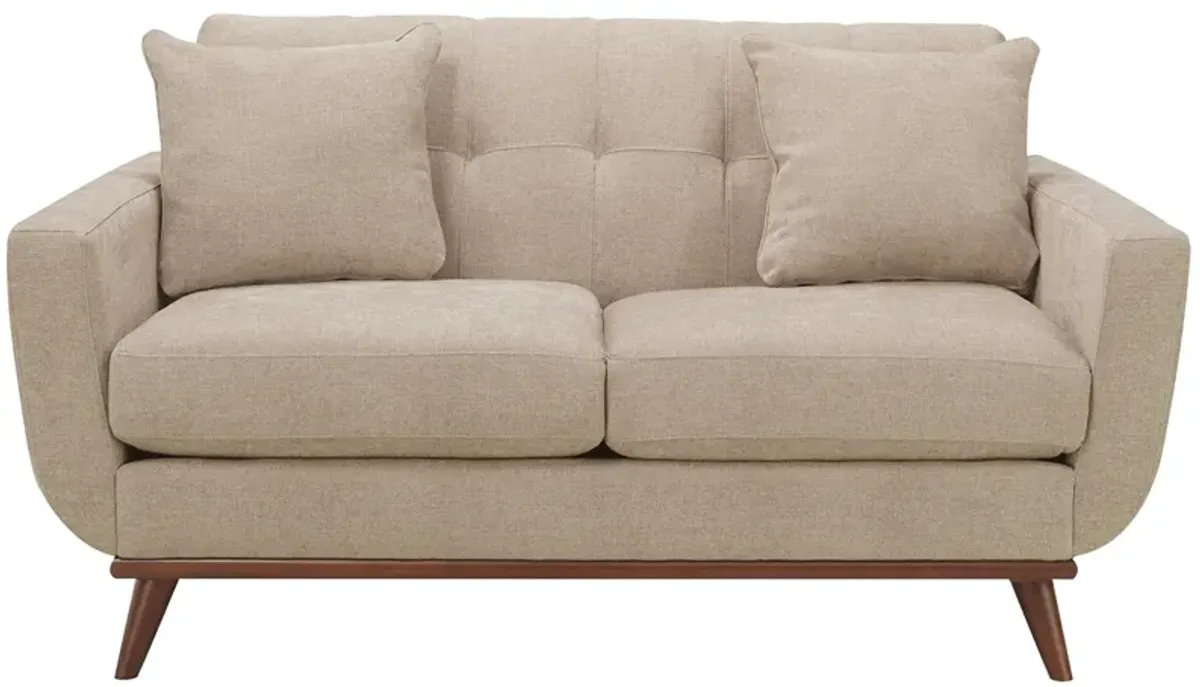 Milo Loveseat in Sugar Shack Putty by H.M. Richards