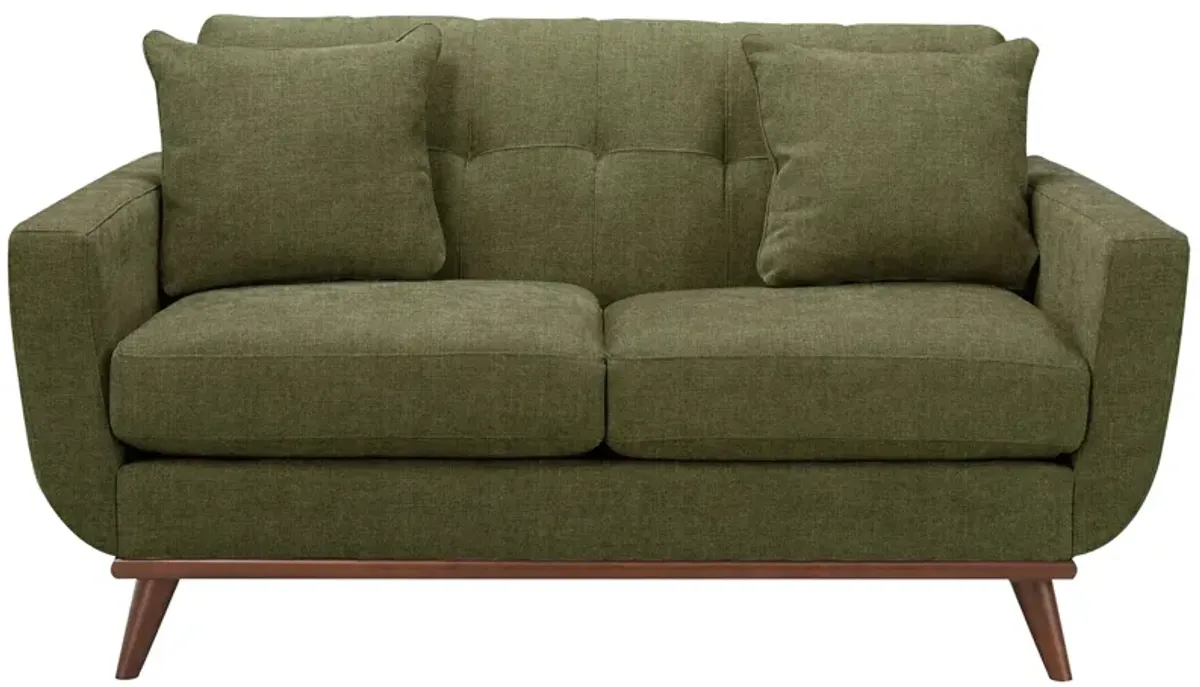 Milo Loveseat in Elliot Avocado by H.M. Richards