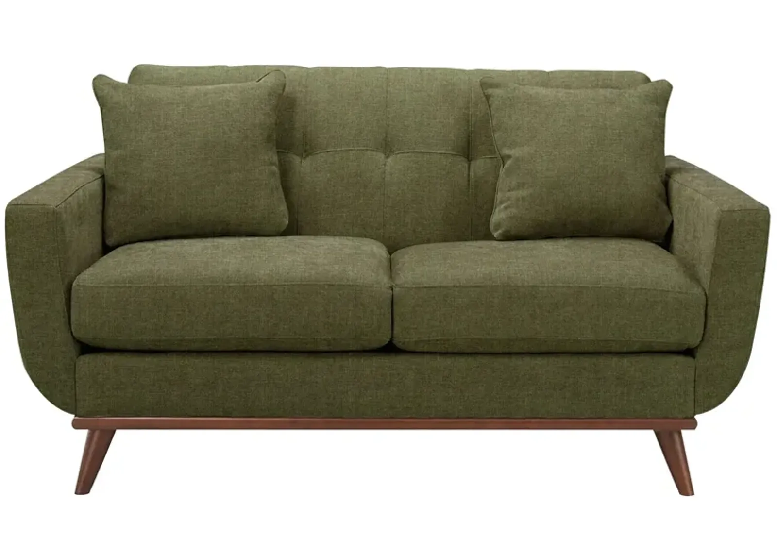 Milo Loveseat in Elliot Avocado by H.M. Richards