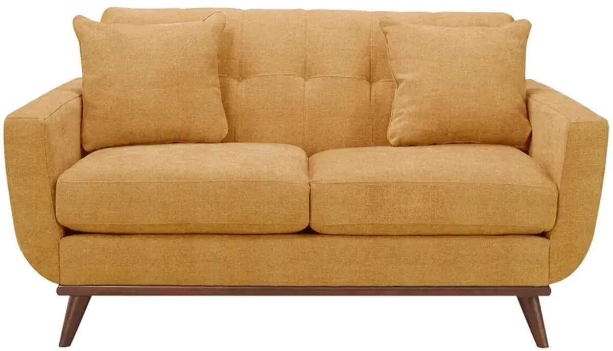 Milo Loveseat in Elliot Sunflower by H.M. Richards