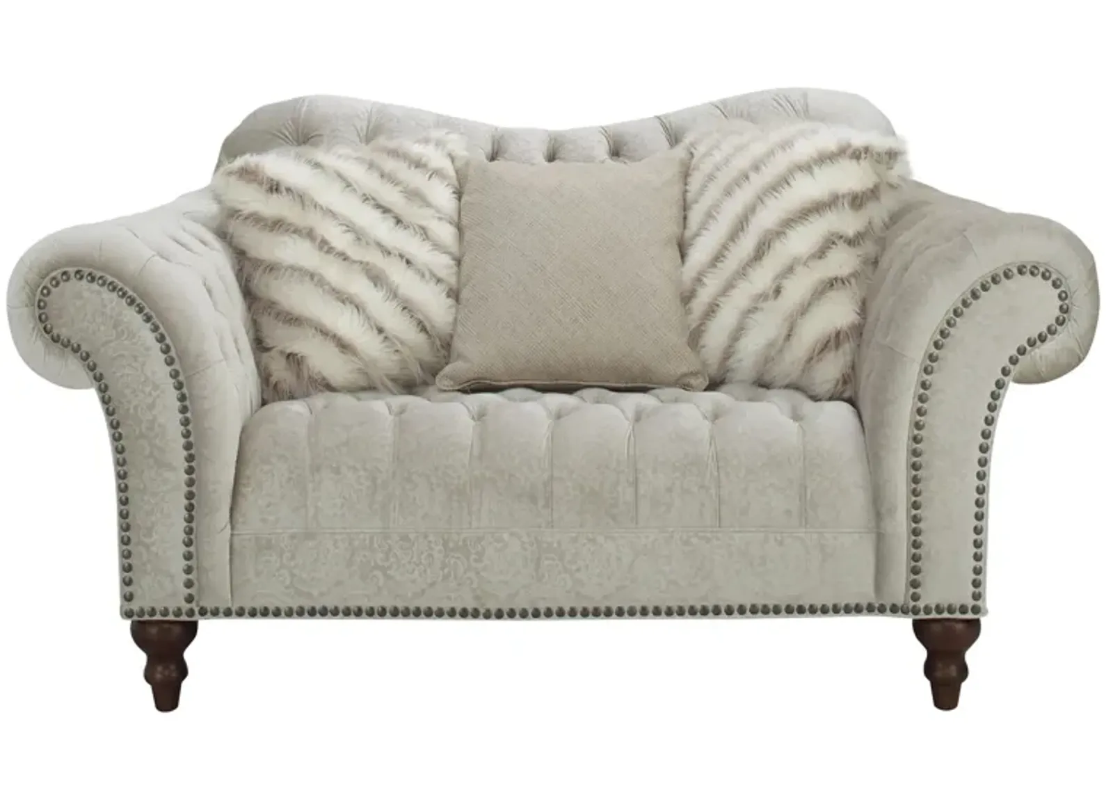 Duchess Loveseat in Beige by Aria Designs