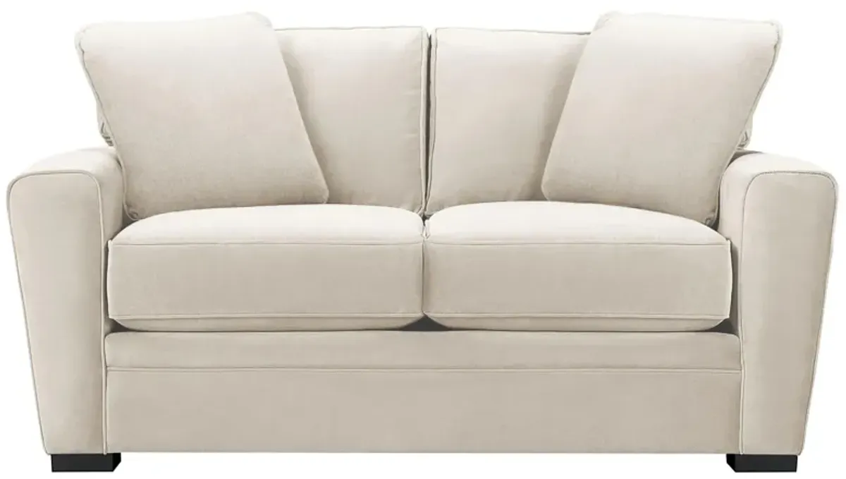 Artemis Loveseat in Gypsy Cream by Jonathan Louis