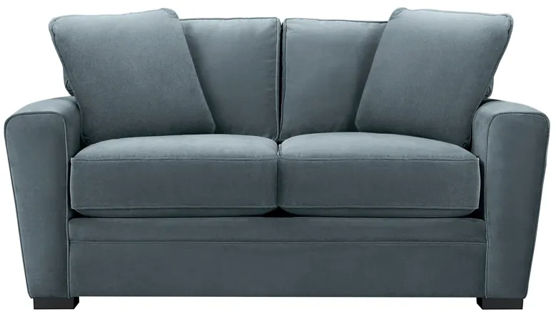 Artemis Loveseat in Gypsy Blue Goblin by Jonathan Louis