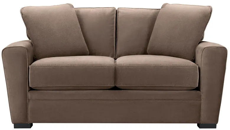 Artemis Loveseat in Gypsy Taupe by Jonathan Louis