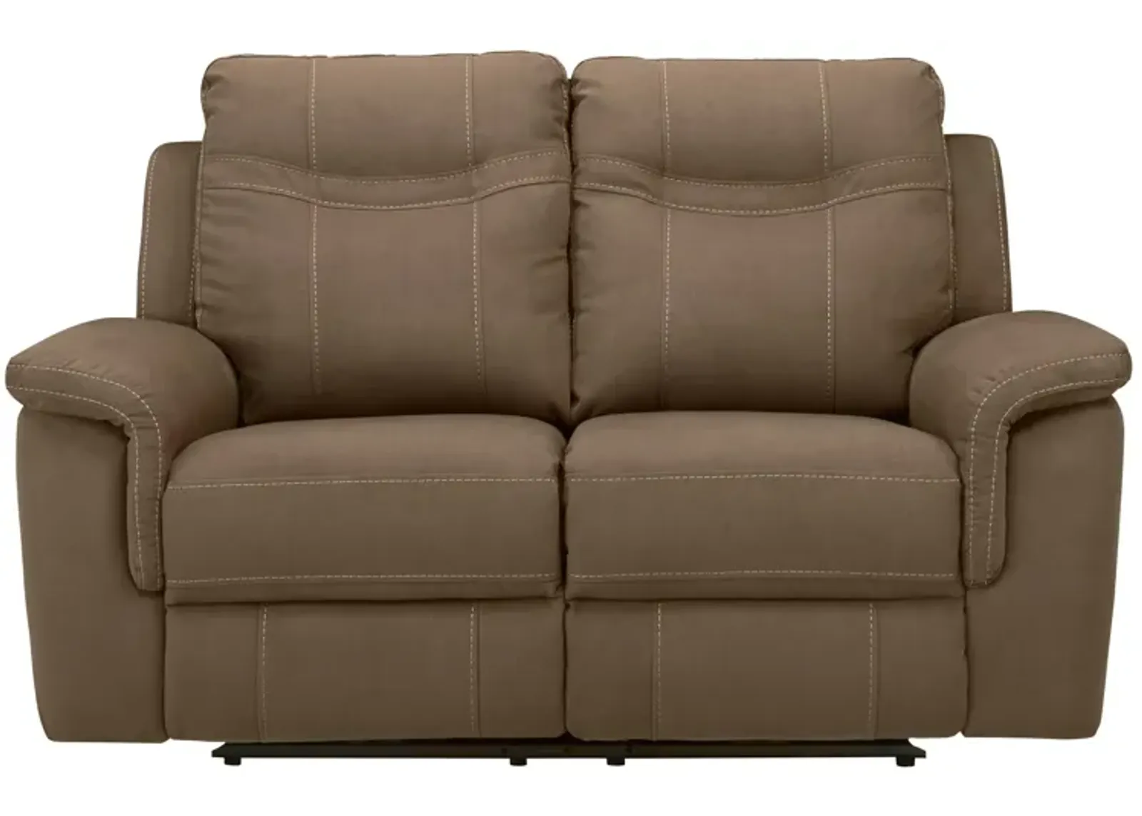 Stanfield Microfiber Power-Reclining Loveseat w/ Power Headrest in Everest by Bellanest