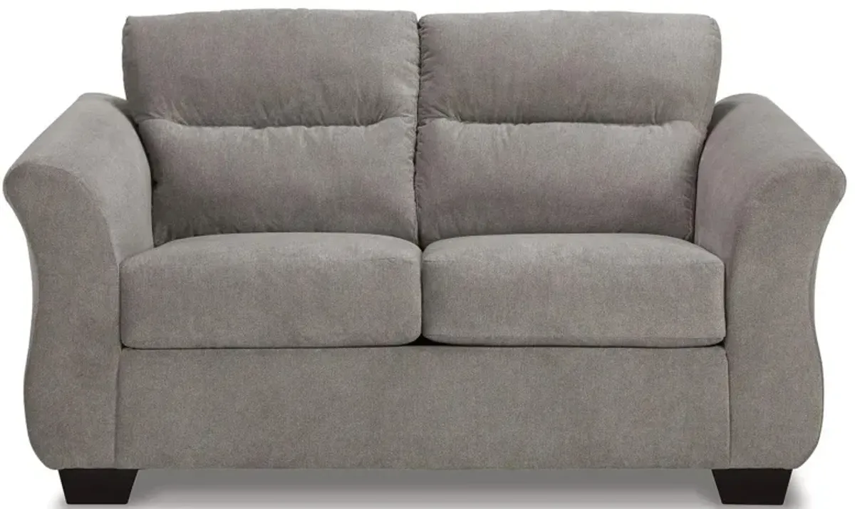 Miravel Loveseat in Slate by Ashley Furniture