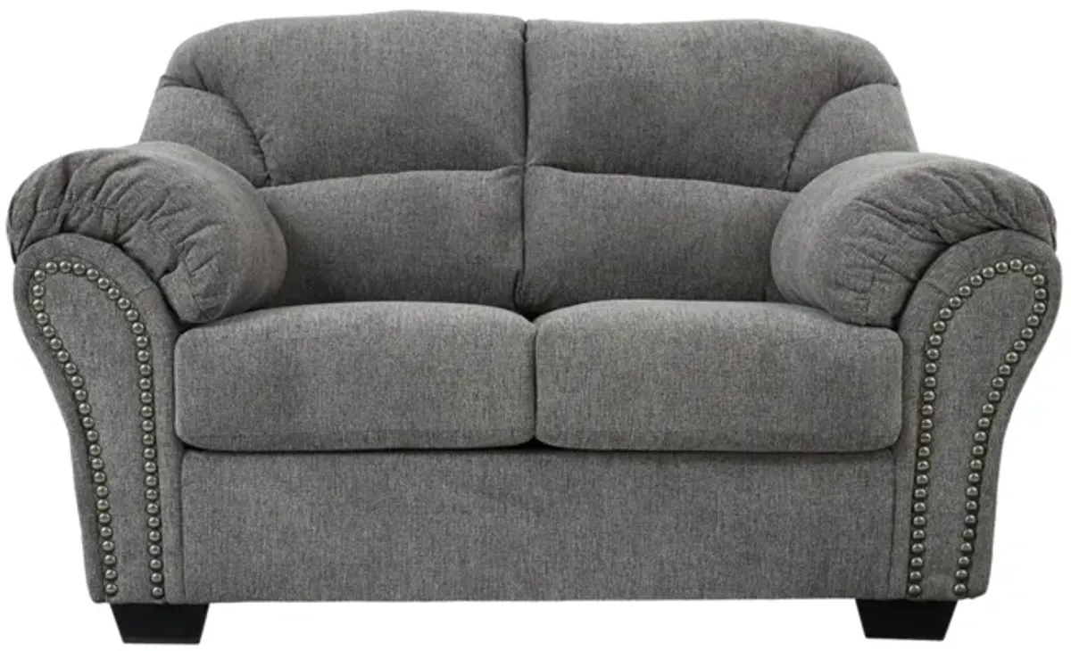 Allmaxx Loveseat in Pewter by Ashley Furniture