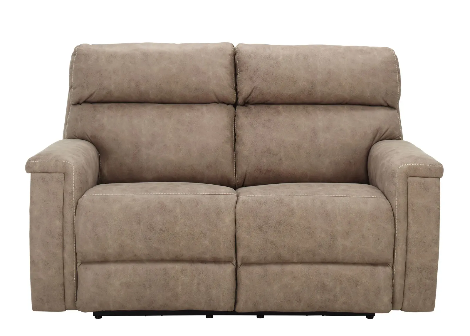 Blake Microfiber Power Loveseat w/ Power Headrest in Passion Vintage by Southern Motion