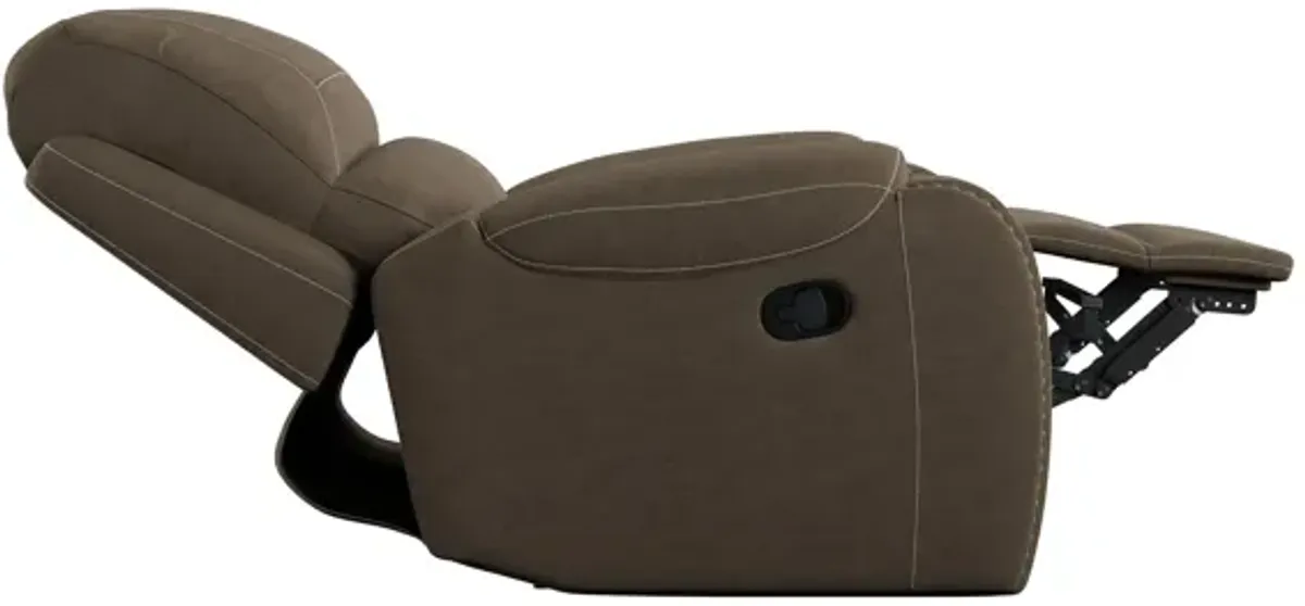 Adrian Reclining Glider Console Loveseat