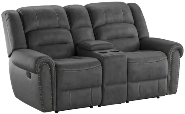 Baldwin Reclining Console Loveseat