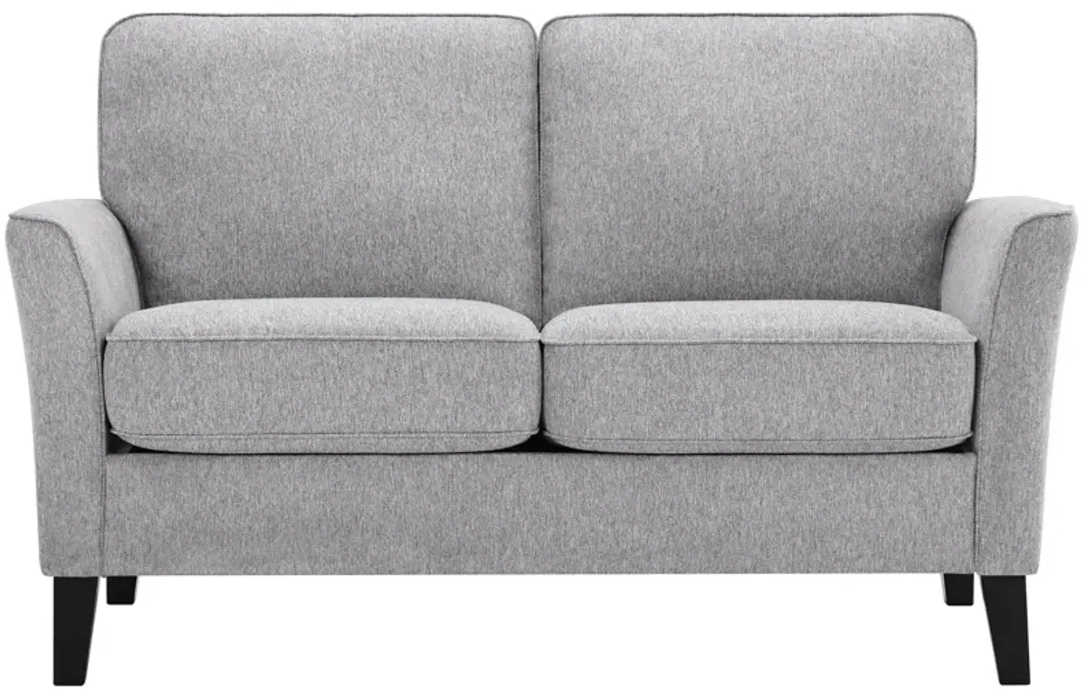 Agot Loveseat in Light Gray by Lifestyle Solutions