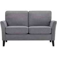Agot Loveseat in Charcoal by Lifestyle Solutions