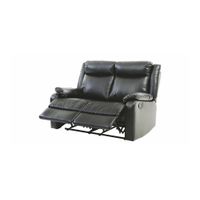 Ward Double Reclining Loveseat in Black by Glory Furniture