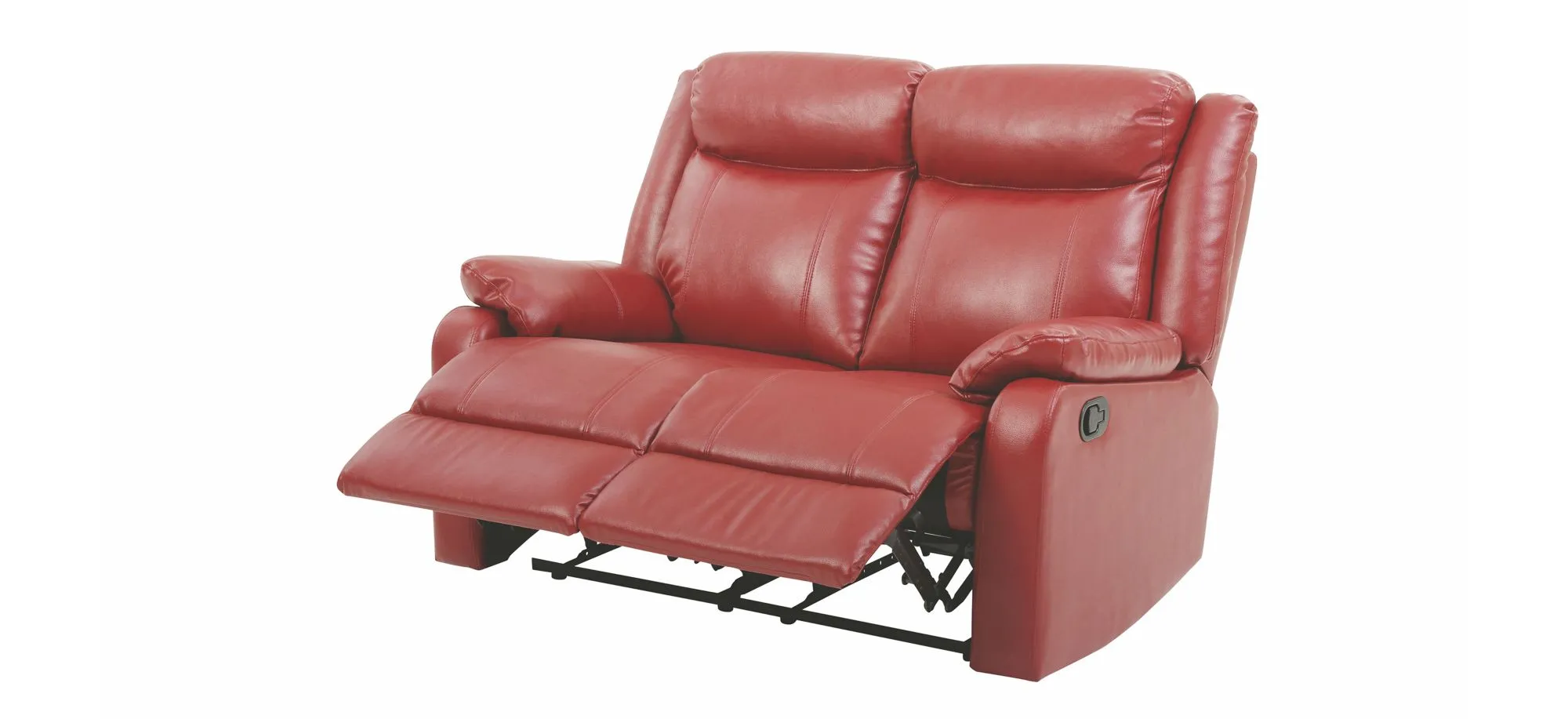 Ward Double Reclining Loveseat in Red by Glory Furniture