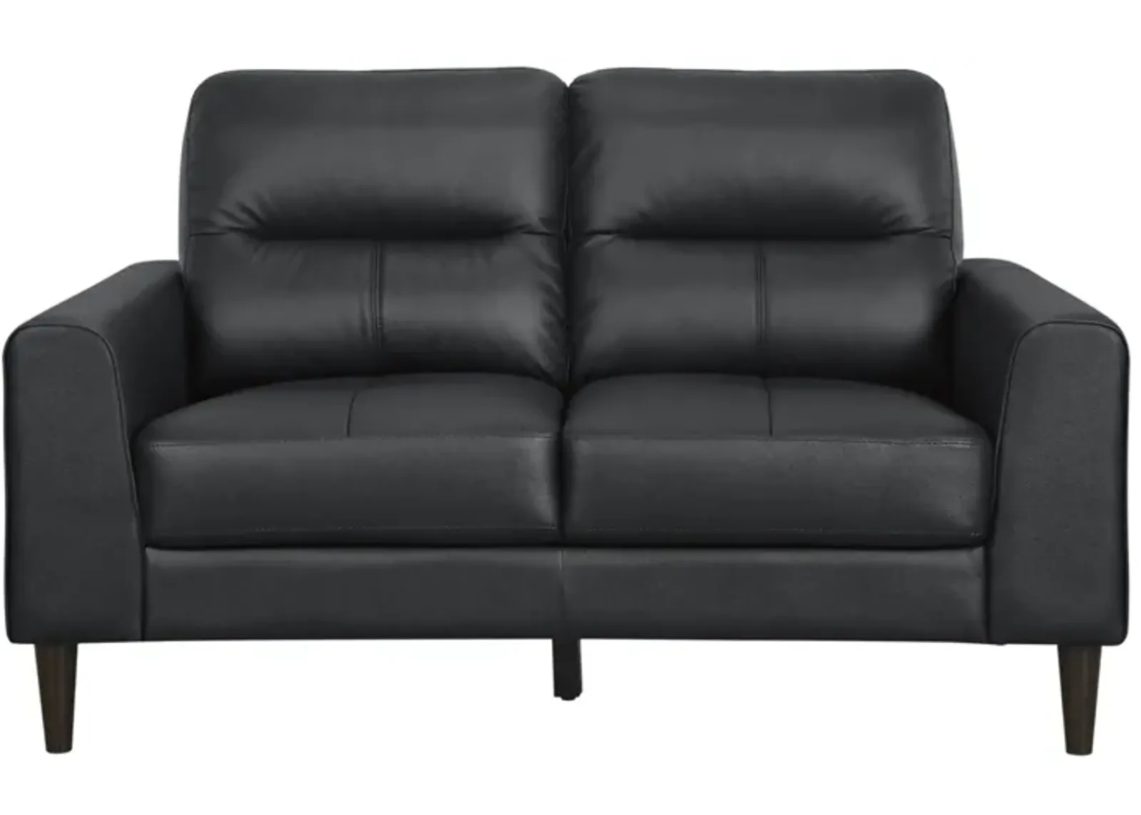 Landrum Loveseat in Black by Homelegance