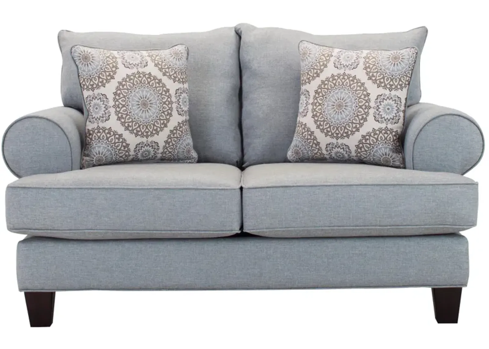 Azlyn Loveseat in Grande Mist by Fusion Furniture