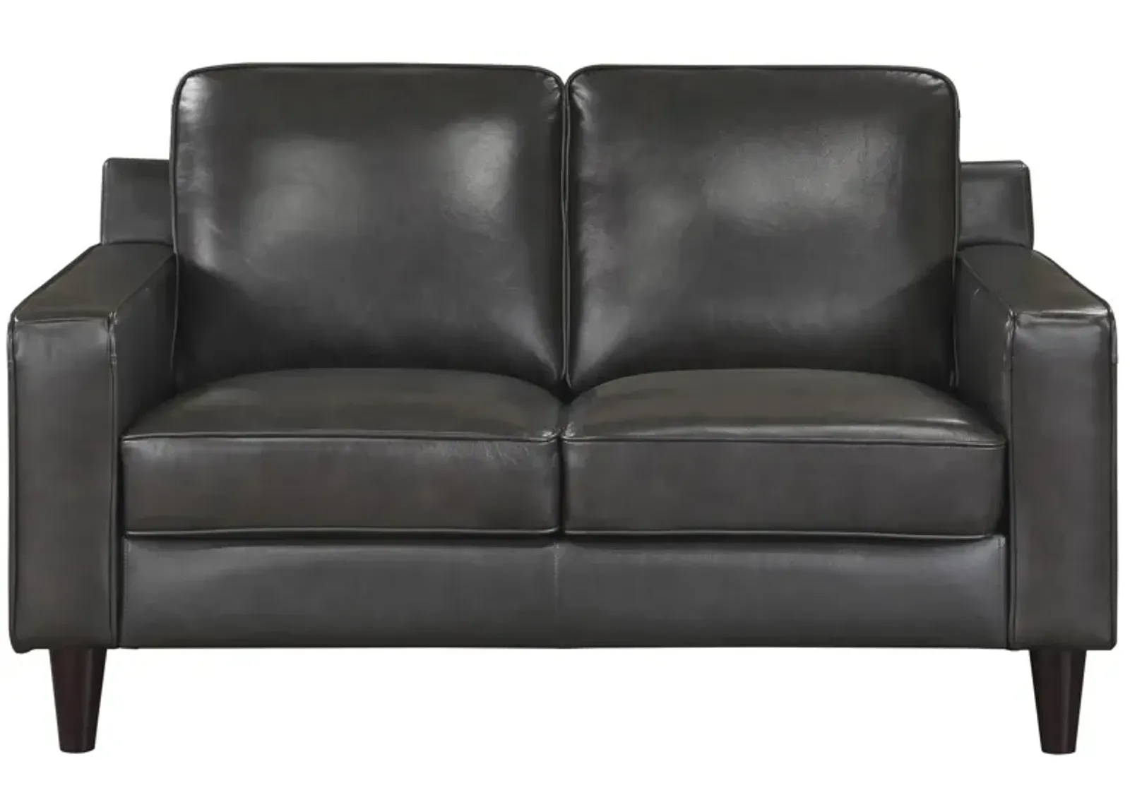 Donnell Loveseat in Dark Gray by Homelegance