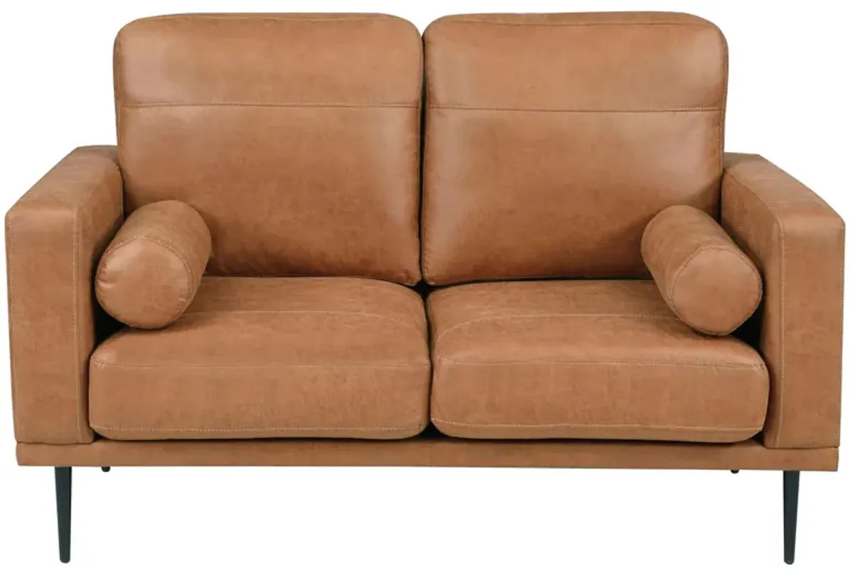 Caelan Loveseat in Brown by Homelegance