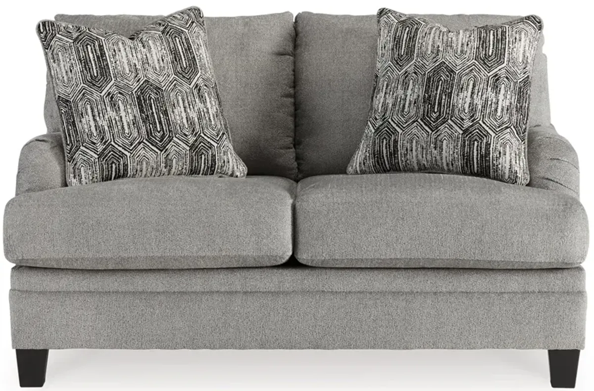 Davinca Loveseat in Charcoal by Ashley Furniture