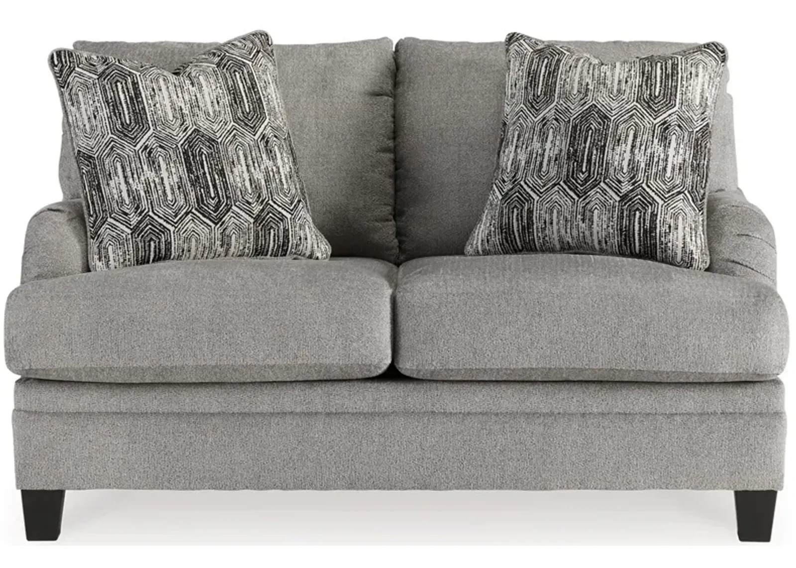 Davinca Loveseat in Charcoal by Ashley Furniture