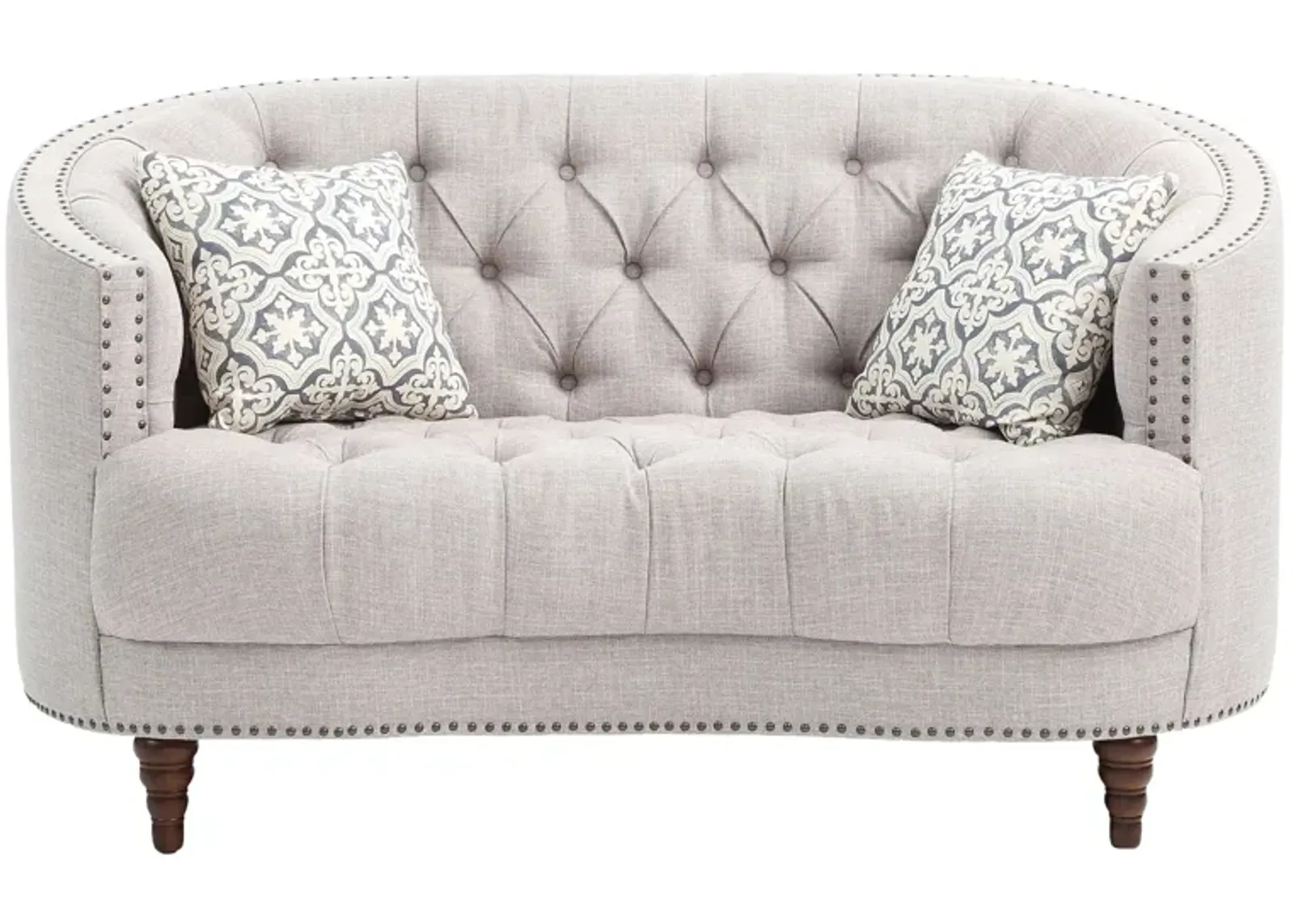 Sinclaire Loveseat in Gray by Glory Furniture