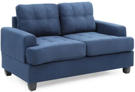Sandridge Loveseat in Navy Blue by Glory Furniture