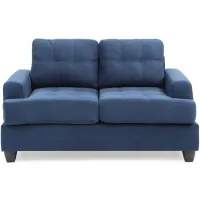 Sandridge Loveseat in Navy Blue by Glory Furniture