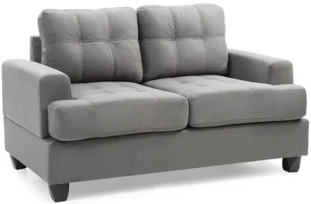 Sandridge Loveseat in Gray by Glory Furniture