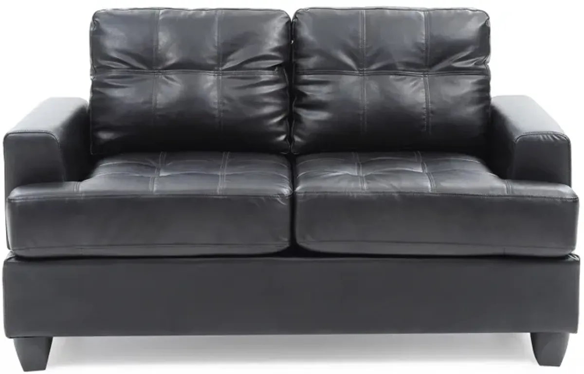 Sandridge Loveseat in Black by Glory Furniture