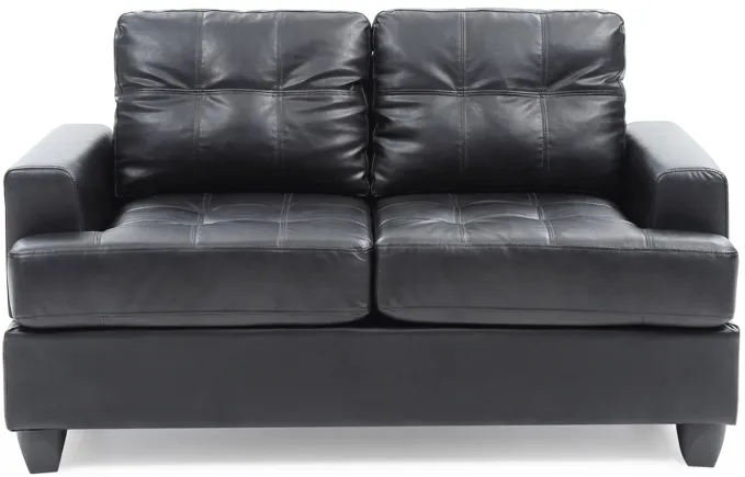 Sandridge Loveseat in Black by Glory Furniture