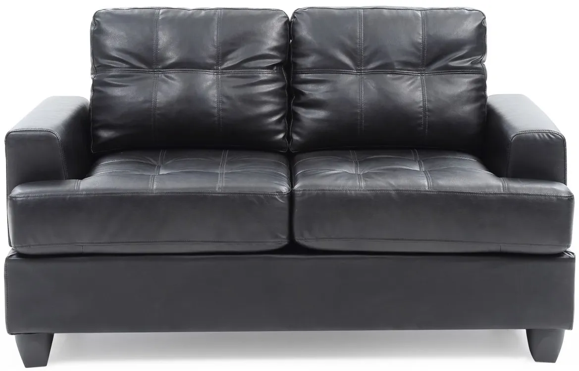 Sandridge Loveseat in Black by Glory Furniture
