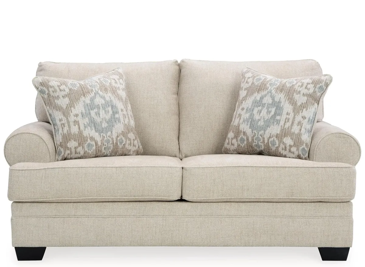 Rilynn Loveseat in Linen by Ashley Furniture