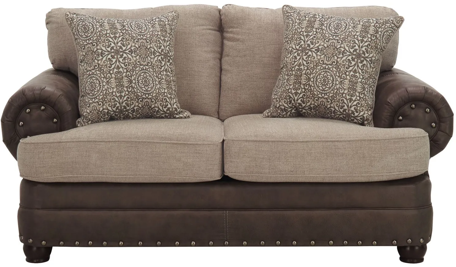 Newman Chenille Loveseat in Gray by Behold Washington