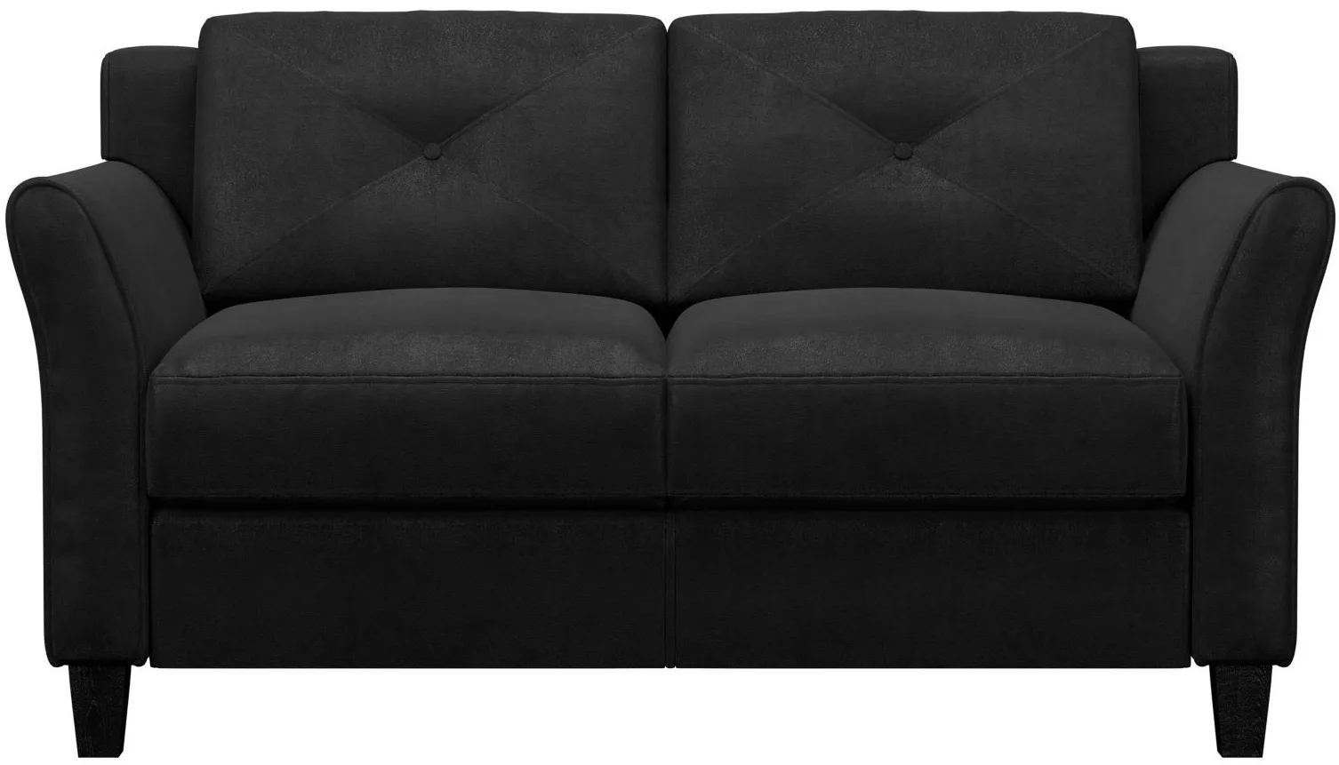 Kinsley Loveseat in Black by Lifestyle Solutions