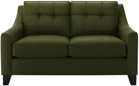 Carmine Loveseat in Suede so Soft Pine by H.M. Richards