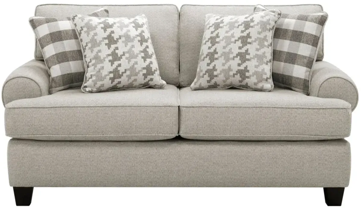 Shiloh Loveseat in Beige by Fusion Furniture