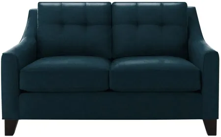 Carmine Loveseat in Suede So Soft Midnight by H.M. Richards