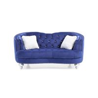 Woodbridge Loveseat in Blue by Glory Furniture