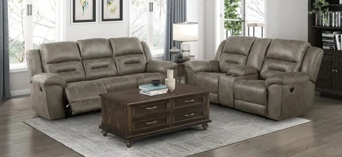 Dallas Double Reclining Love Seat