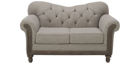 Torrey Loveseat in Gray by Hughes Furniture