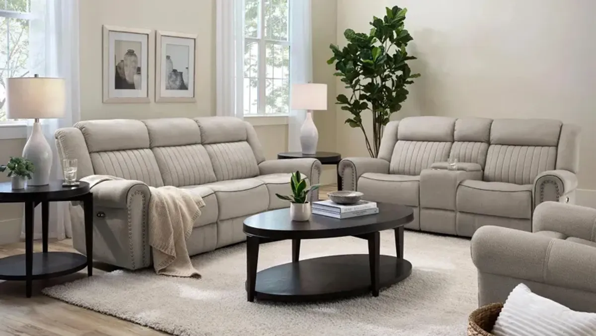 Harrison Power Console Loveseat